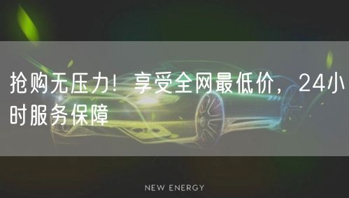 抢购无压力!享受全网最低价,24小时服务保障