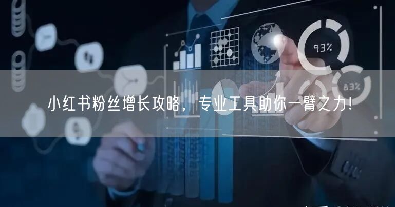小红书粉丝增长攻略,专业工具助你一臂之力!