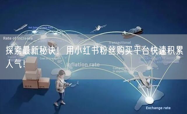 探索最新秘诀!用小红书粉丝购买平台快速积累人气!