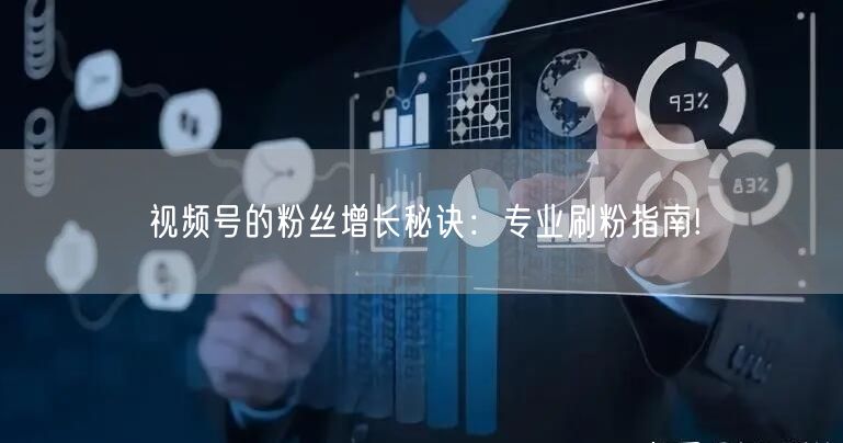 视频号的粉丝增长秘诀:专业刷粉指南!